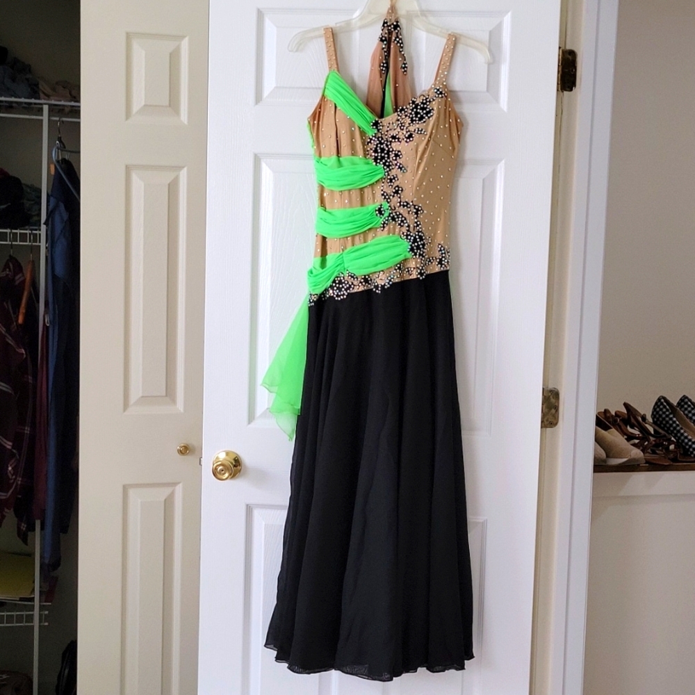 Ballroom dance dress.
